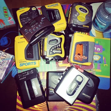 RETRO WALKMAN CASSETTE TAPE PLAYER by the archaeologist - album cover