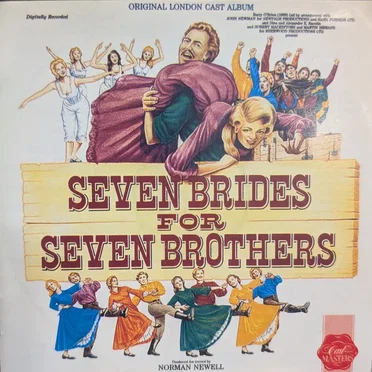 1986 original London cast recording by Original London Cast of Seven Brides for Seven Brothers - album cover