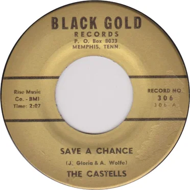 Save A Chance / Children Who Dream by The Castells - album cover