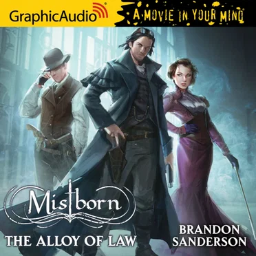 Mistborn 4: The Alloy of Law by Brandon Sanderson - album cover