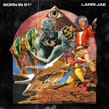 Born in 91' by Larri Jae - album cover