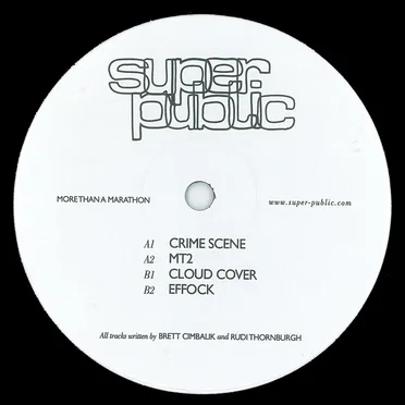 More Than A Marathon EP by Super Public - album cover
