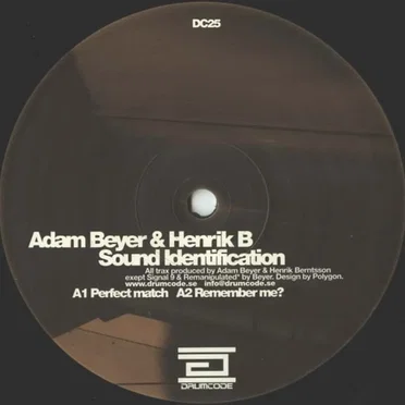 Sound Identification by Adam Beyer & Henrik B - album cover