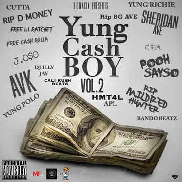 Yung Cash Boy Vol. 2 by Dj MF Cash - album cover