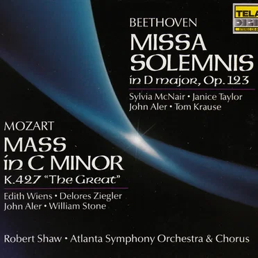 Beethoven: Missa Solemnis in D major, op. 123 / Mozart: Mass in C minor, K. 427 "The Great"