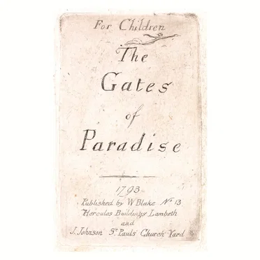 For Children: The Gates of Paradise,Title Page