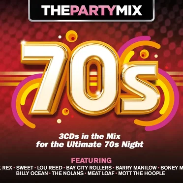 The Party Mix: 70s by Various Artists - album cover