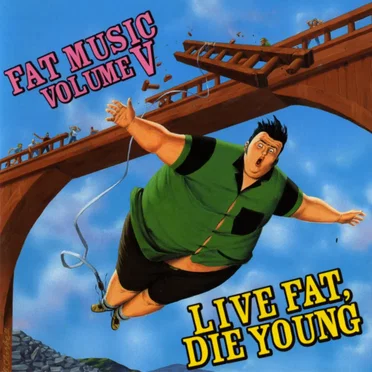 Fat Music, Volume 5: Live Fat, Die Young by Various Artists - album cover