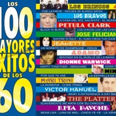 Los 100 mayores éxitos de los 60 by Various Artists - album cover
