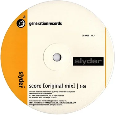 Score by Slyder - album cover