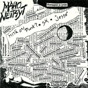 Mitä on punk? by Maho Neitsyt - album cover