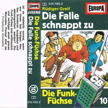 Die Funk‐Füchse 10: Die Falle schnappt zu by Rüdiger Greif - album cover