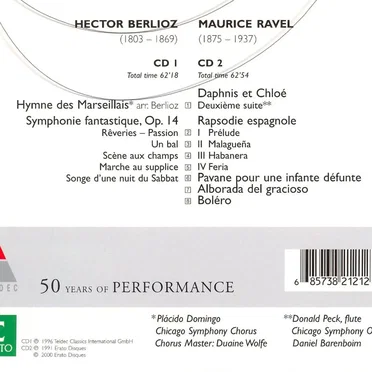 Berlioz: La Marseillaise / Symphonie fantastique / Ravel: Boléro / Rapsodie espagnole etc.