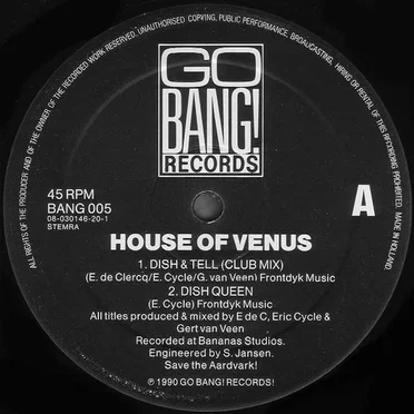 Dish & Tell by House of Venus - album cover