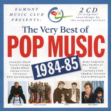 The Very Best of Pop Music 1984-85 by Various Artists - album cover
