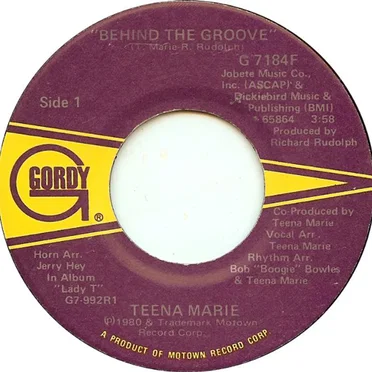 Behind The Groove by Teena Marie - album cover