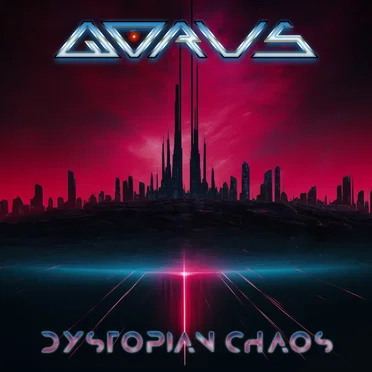 Dystopian chaos by Qorus - album cover