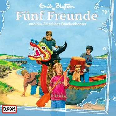 Fünf Freunde, Episode 79: und das Rätsel des Drachenbootes by Enid Blyton - album cover