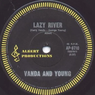 Lazy River by Vanda and Young - album cover