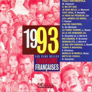 Les Plus Belles Chansons françaises : 1993 by Various Artists - album cover