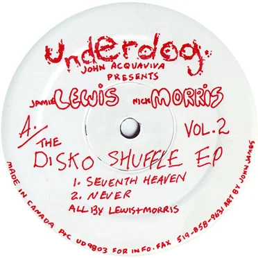 The Disko Shuffle EP, Volume 2 by Jamie Lewis & Nick Morris - album cover