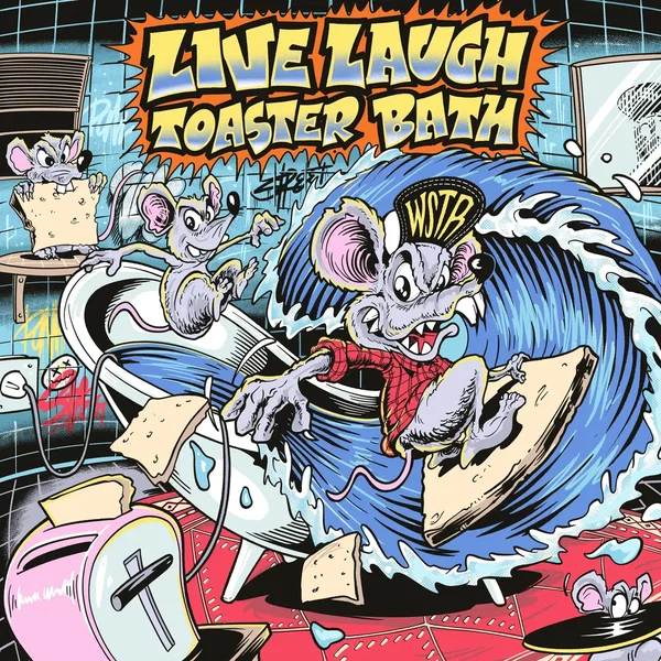 Live Laugh Toaster Bath
