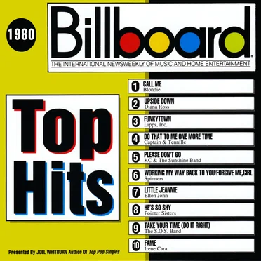 Billboard Top Hits: 1980 by Various Artists - album cover