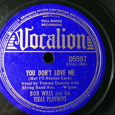 You Don't Love Me (But I'll Always Care) / No Wonder