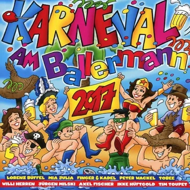 Karneval am Ballermann 2017 by Various Artists - album cover