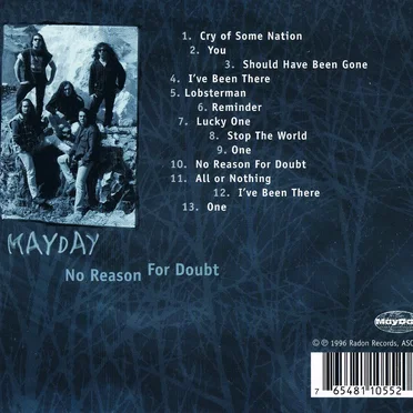 No Reason For Doubt by Mayday - album cover
