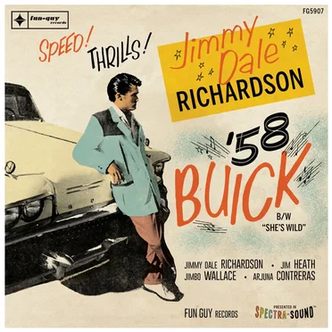 '58 Buick / She's Wild by Jimmy Dale Richardson - album cover