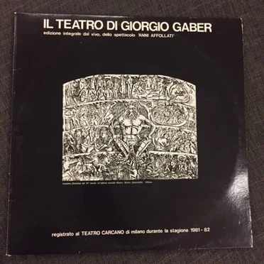 Il teatro di Giorgio Gaber