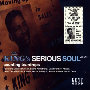 King’s Serious Soul, Vol. 2: Counting Teardrops by Various Artists - album cover