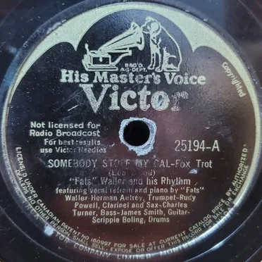 Somebody Stole My Gal / Sugar Blues