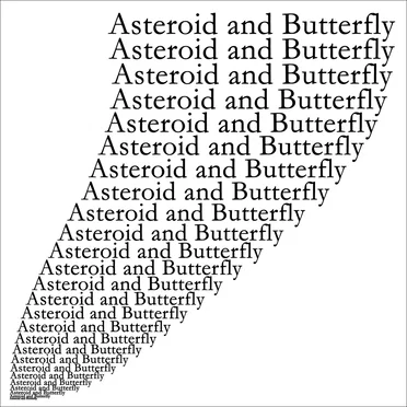 Asteroid and Butterfly by やのとあがつま - album cover