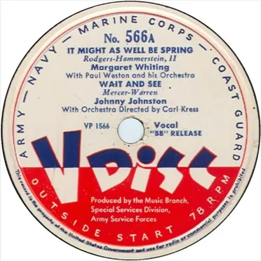 It Might as Well Be Spring / Wait and See / Chickery Chick / Some Sunday Morning by Various Artists - album cover