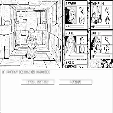 Weary Dwarven Cleric Outtakes
