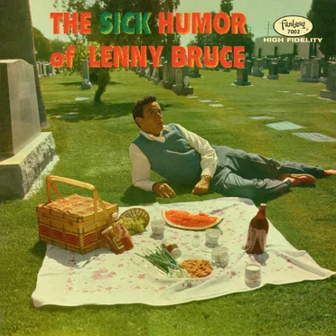 The Sick Humor of Lenny Bruce by Lenny Bruce - album cover