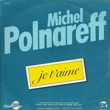 Je t’aime