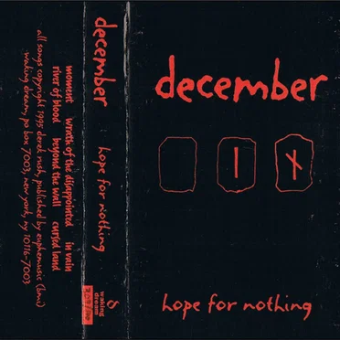 Hope For Nothing by December - album cover