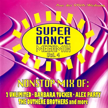 Super Dance Megamix, Vol. 4 by Various Artists - album cover