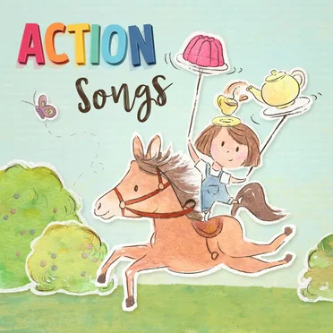 Action Songs by Nursery Rhymes 123 - album cover