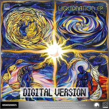 Electrosoul System presents LiquiDNAtion EP Volume Two by Various Artists - album cover
