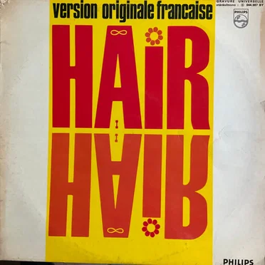 Hair (Version originale française) by Galt MacDermot - album cover