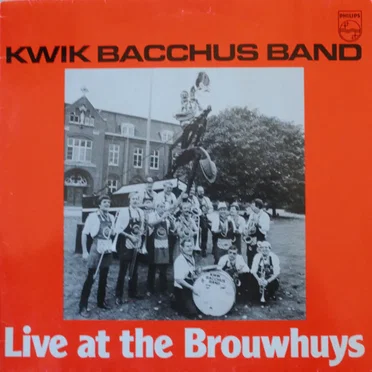 Live at The Brouwhuys by Kwik Bacchus Band - album cover