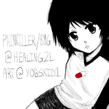 painkiller / 8mg by healing2l - album cover