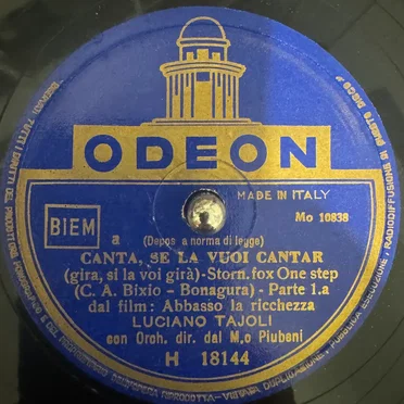 Canta se la vuoi cantar (gira se la vuoi girar)