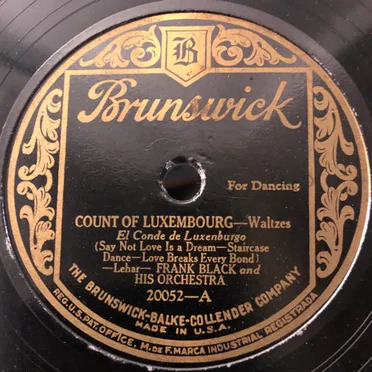 Count of Luxembourg / Merry Widow