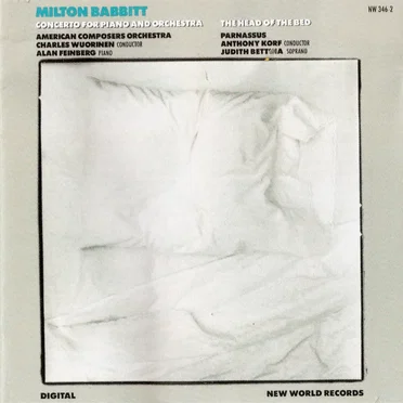 Concerto For Piano and Orchestra / The Head of the Bed