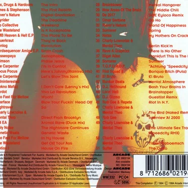 House Party 10: The Hardcore Mix by Various Artists - album cover